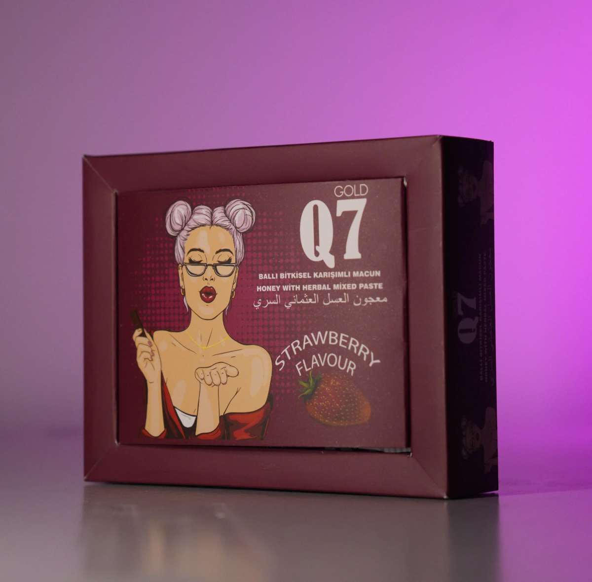 Q7 Seksualni tonik za žene – Epimedijum pasta sa ukusom jagode #2