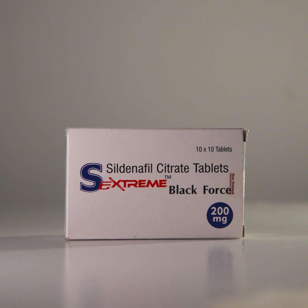 Sextreme Black Force 200mg - Duplo jaca od Viagre